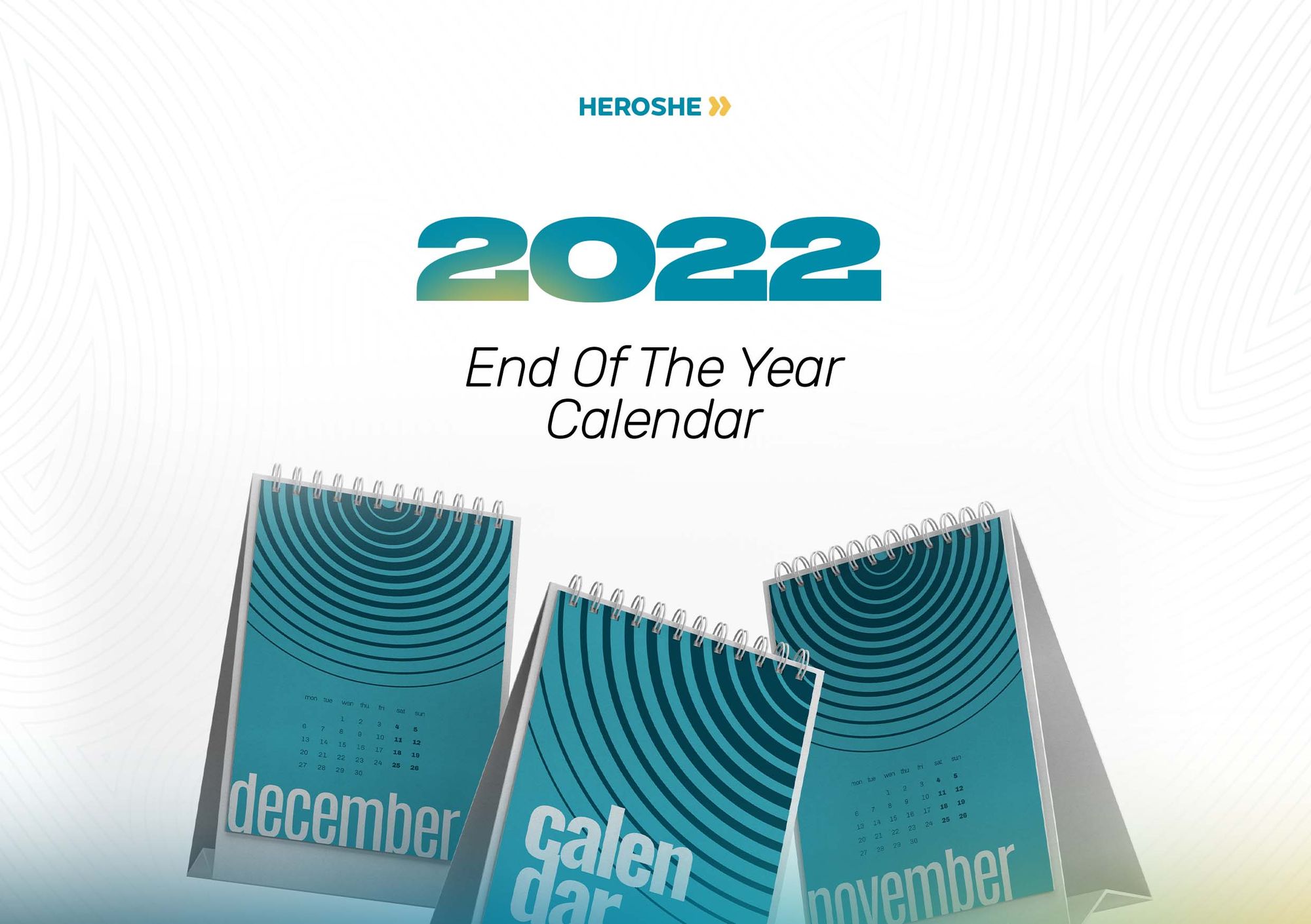 Heroshe 2022 Holiday Shipping Calendar