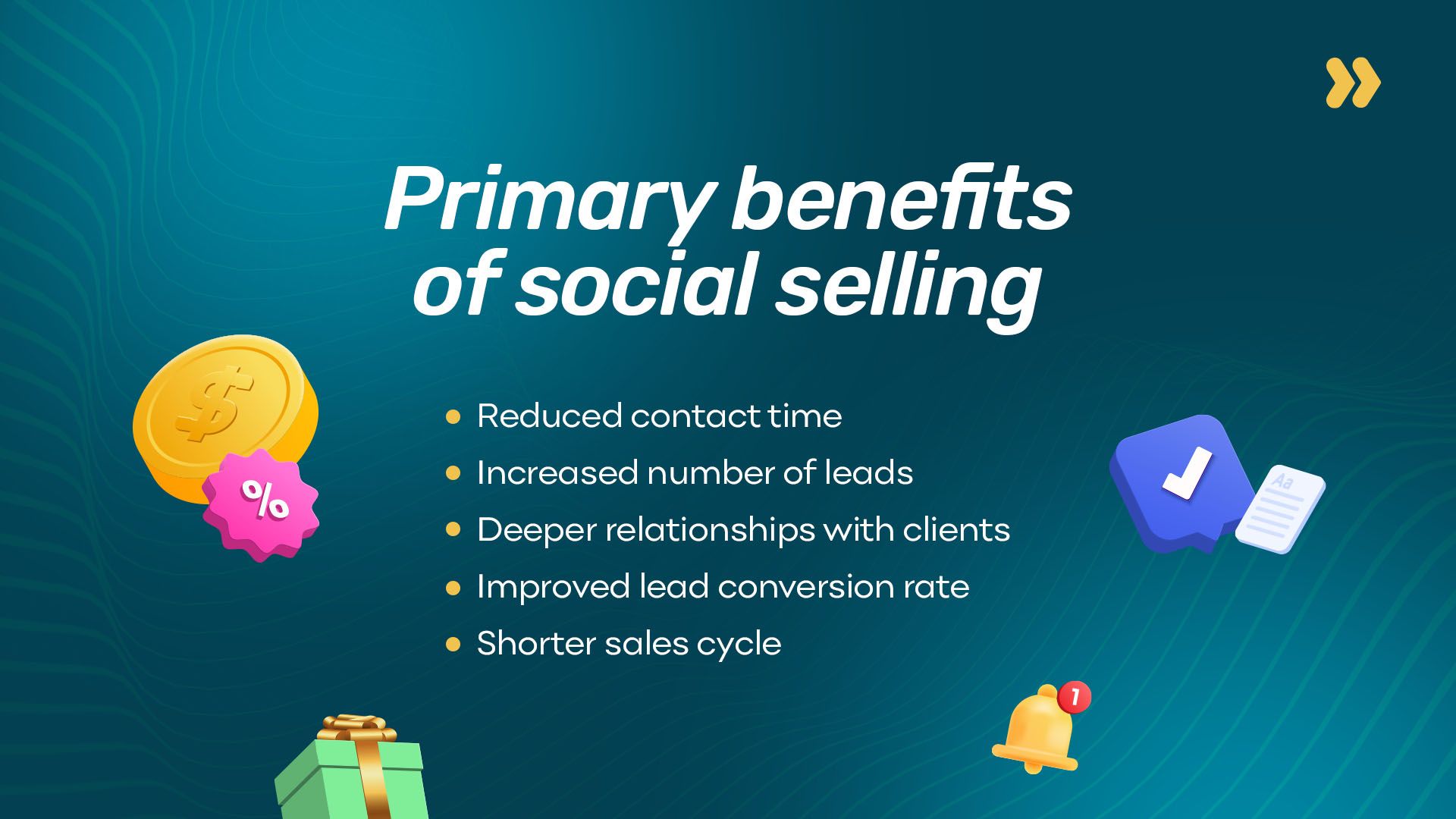What are the benefits of social selling?