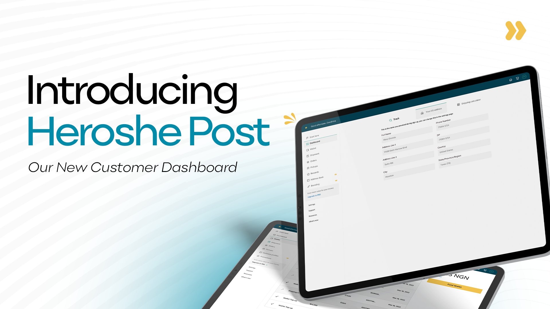 Introducing Heroshe Post - Our New Customer Dashboard