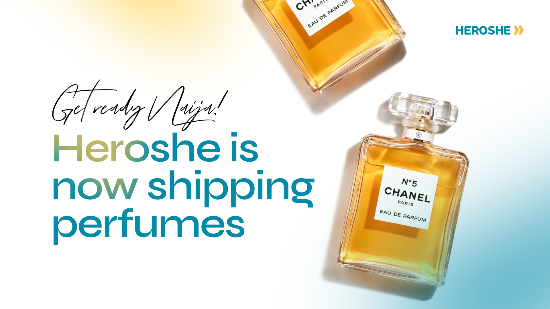Heroshe is now shipping perfumes