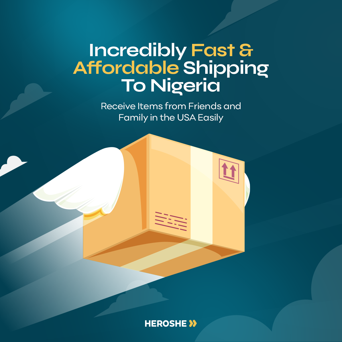 fast and affordable shipping from the  usa to nigeria