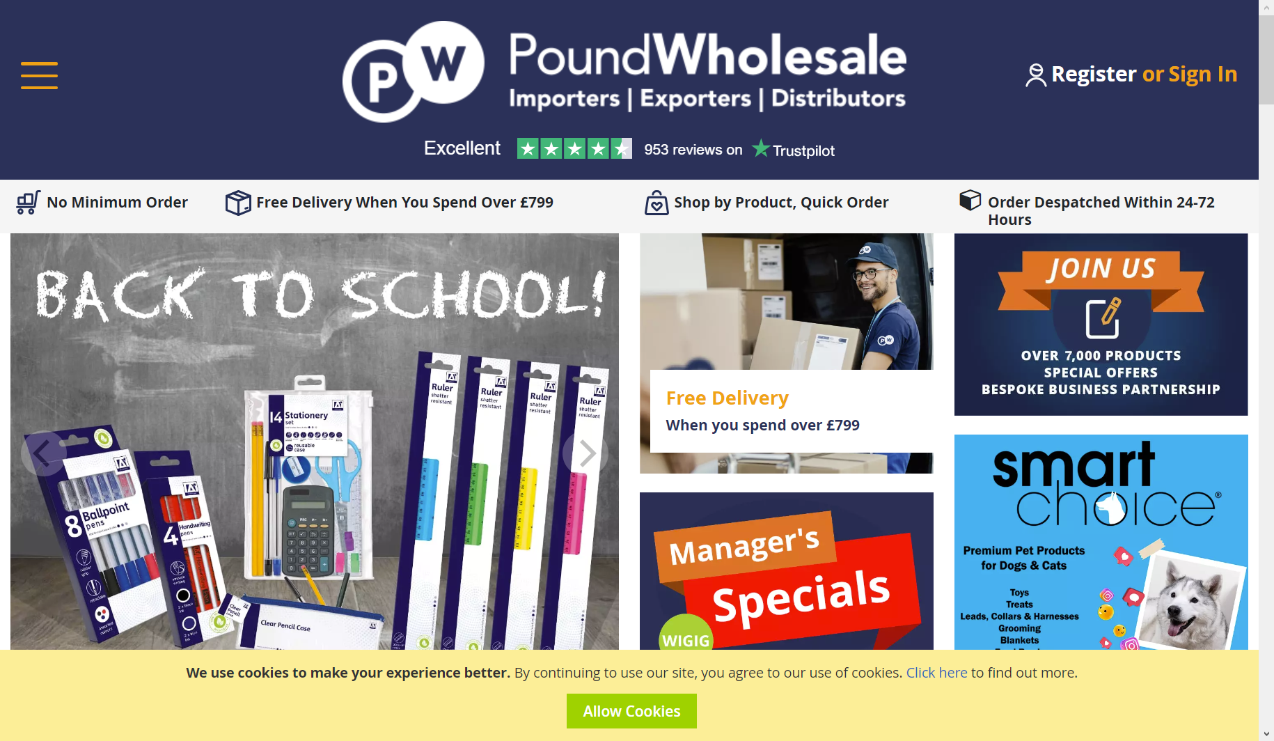 Pound Wholesale (one of the best UK wholesale suppliers)