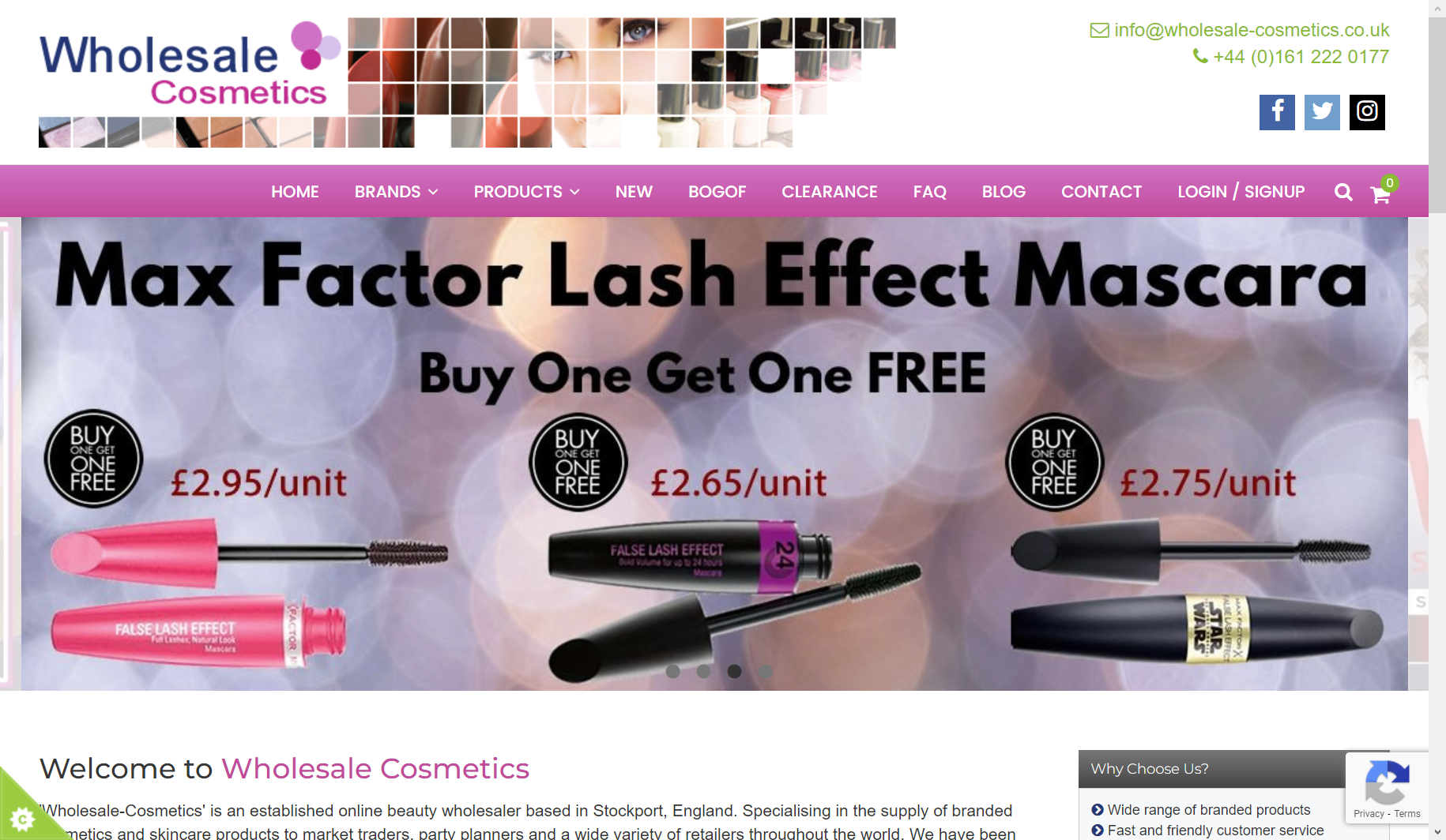 Wholesale Cosmetics (one of the best UK wholesale suppliers)