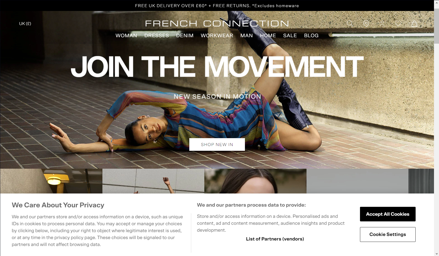 Image of French Connection. One of the best ASOS alternatives. 