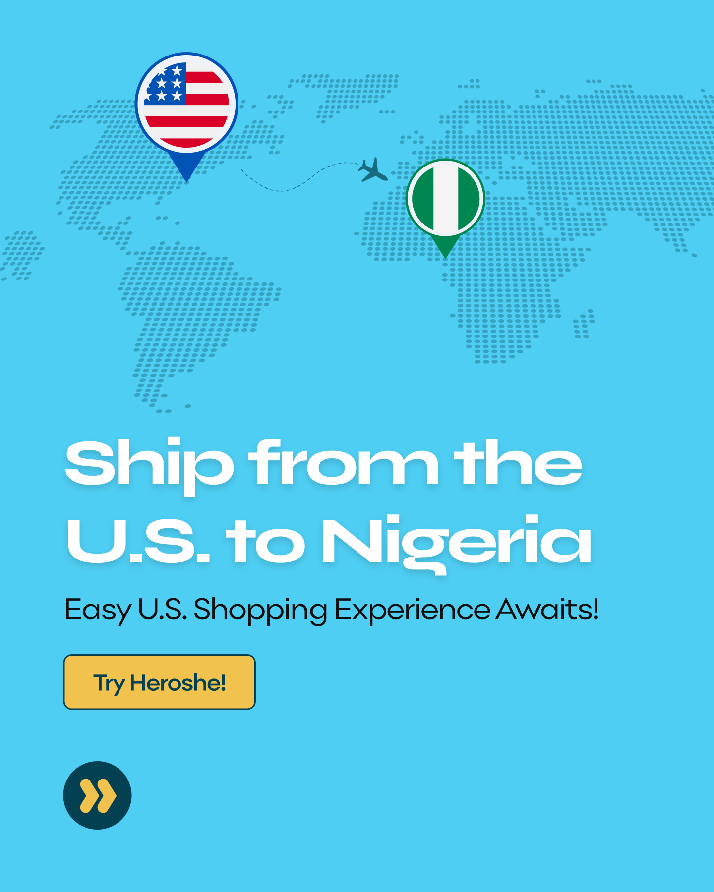 SHIP FROM THE US TO NIGERIA
