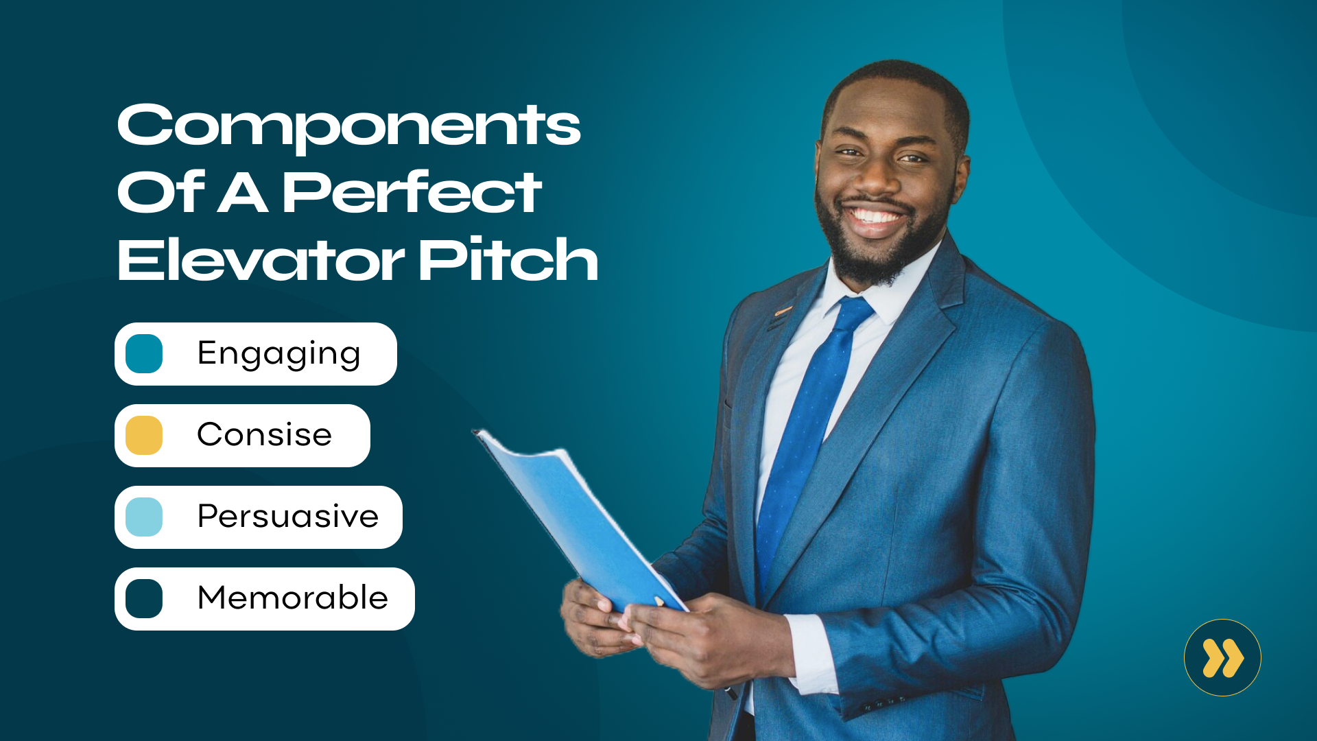 Components of a perfect elevator pitch