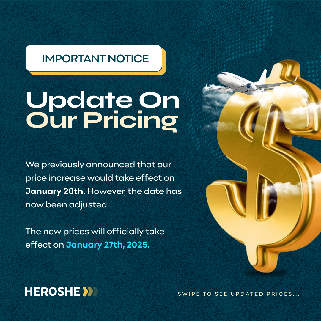 Heoshe new pricing